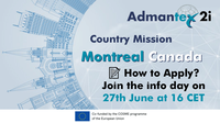 ADMANTEX2i promove Missão ao Canadá (Montreal) | Novembro de 2023