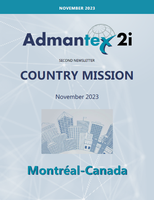 Projeto ADMANTEX2i publica newsletter sobre a missão ao Canadá