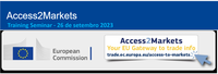 Sessão de formação online “Access2Markets” Plataforma Comercial da União Europeia - 26 de setembro