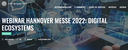 Webinar Hannover Messe: Digital Ecosystems
