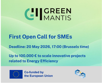 1ª Open Call do projeto GREEN MANTIS 