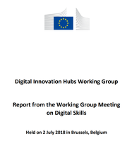 4ª reunião do Grupo de Trabalho de 2018 “Digital Innovation Hubs” promovido pela Comissão Europeia [*]