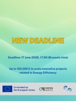 Ainda podem candidatar-se à 1ª Open Call do projeto GREEN MANTIS, até 17 de junho